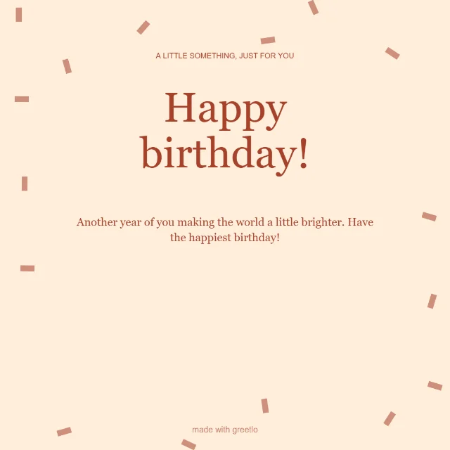 Birthday · A little celebration: Happy birthday!