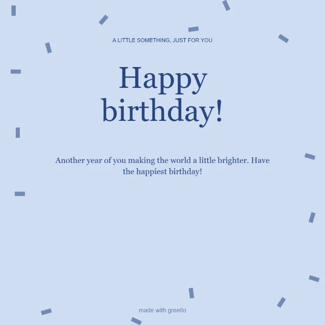 Birthday · Simply wonderful: Happy birthday!