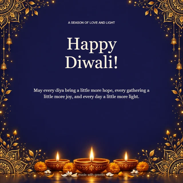 Diwali after dark: Happy Diwali!